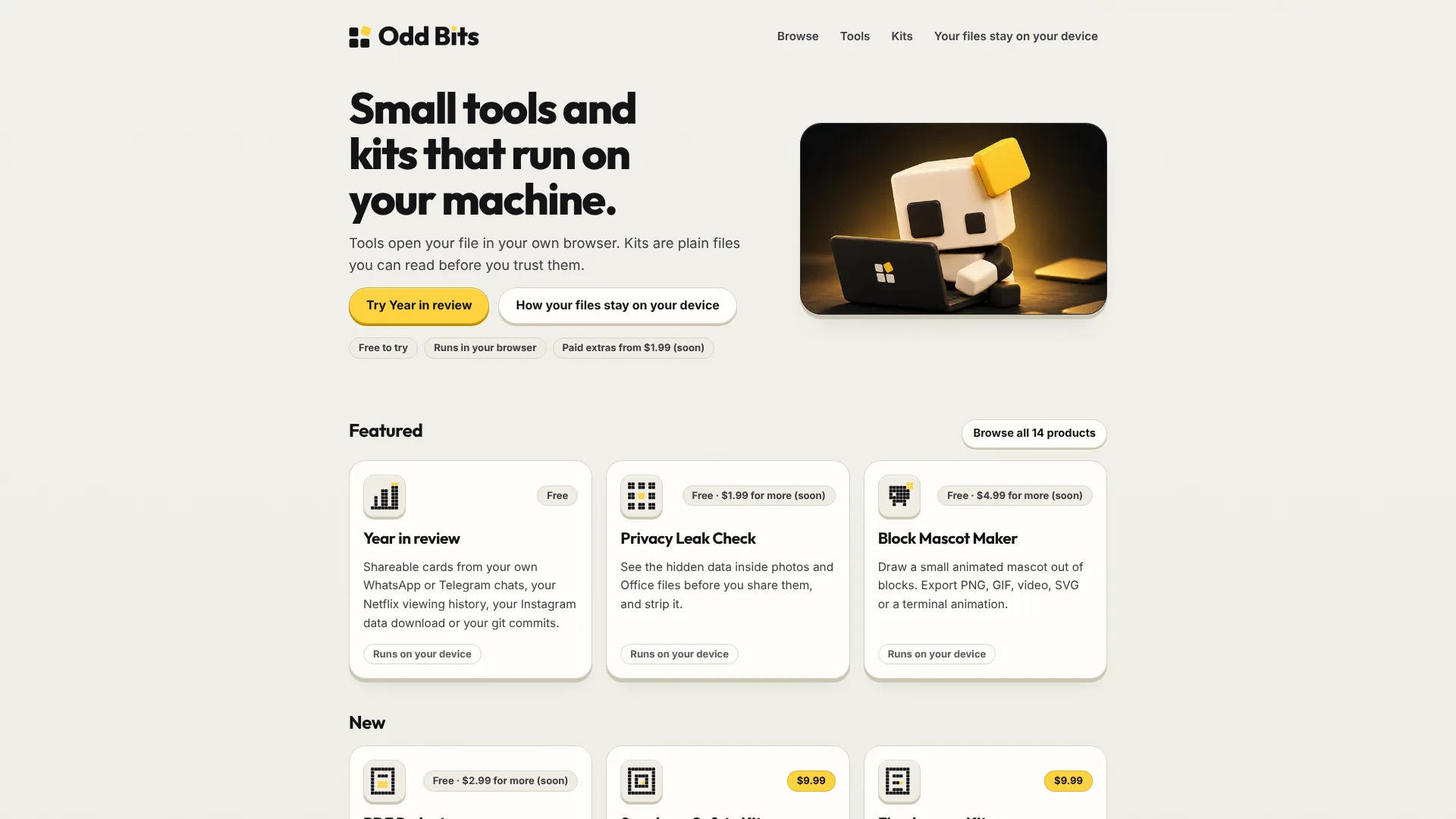 Odd Bits screenshot